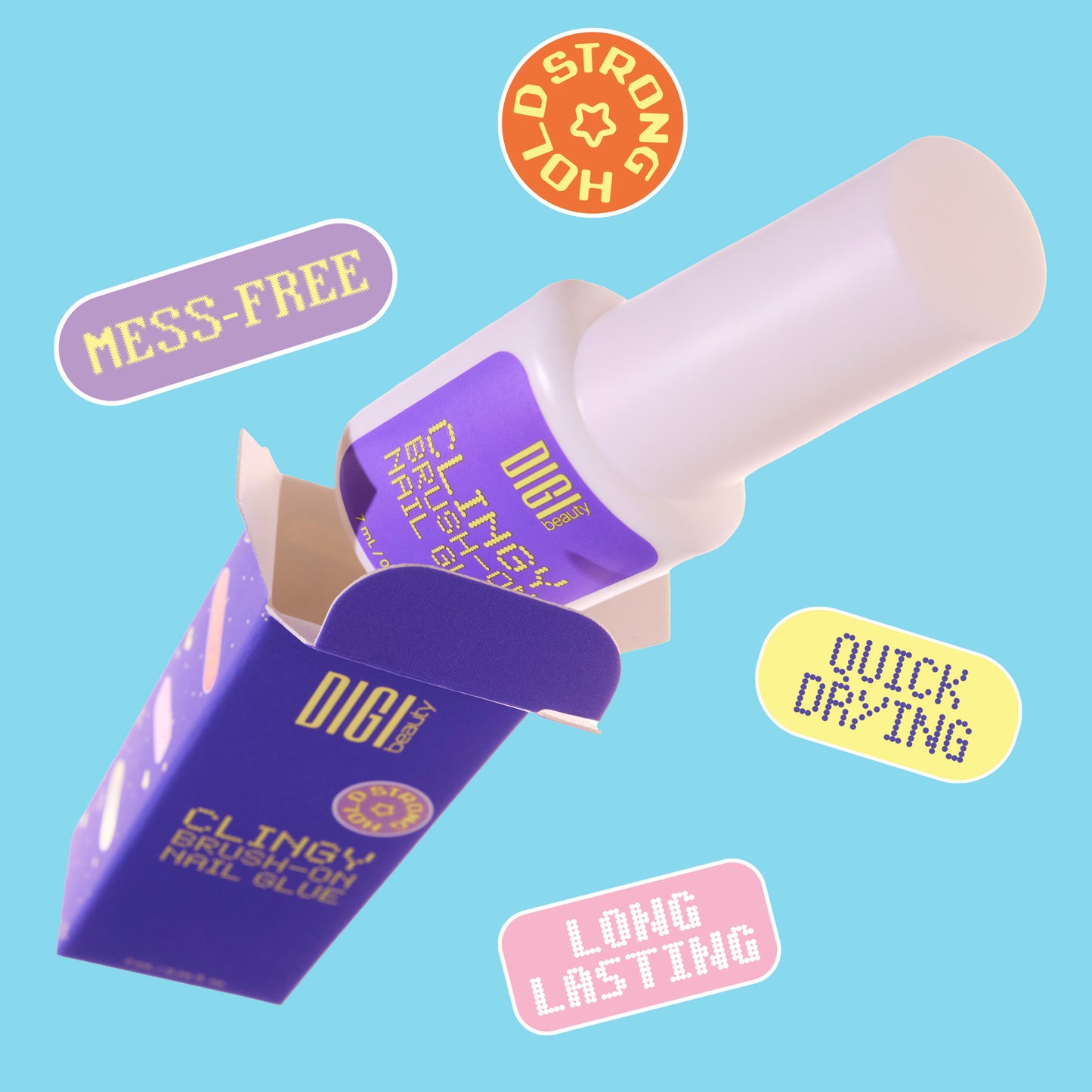 Digi Fall Drop Press-On Nail Collection